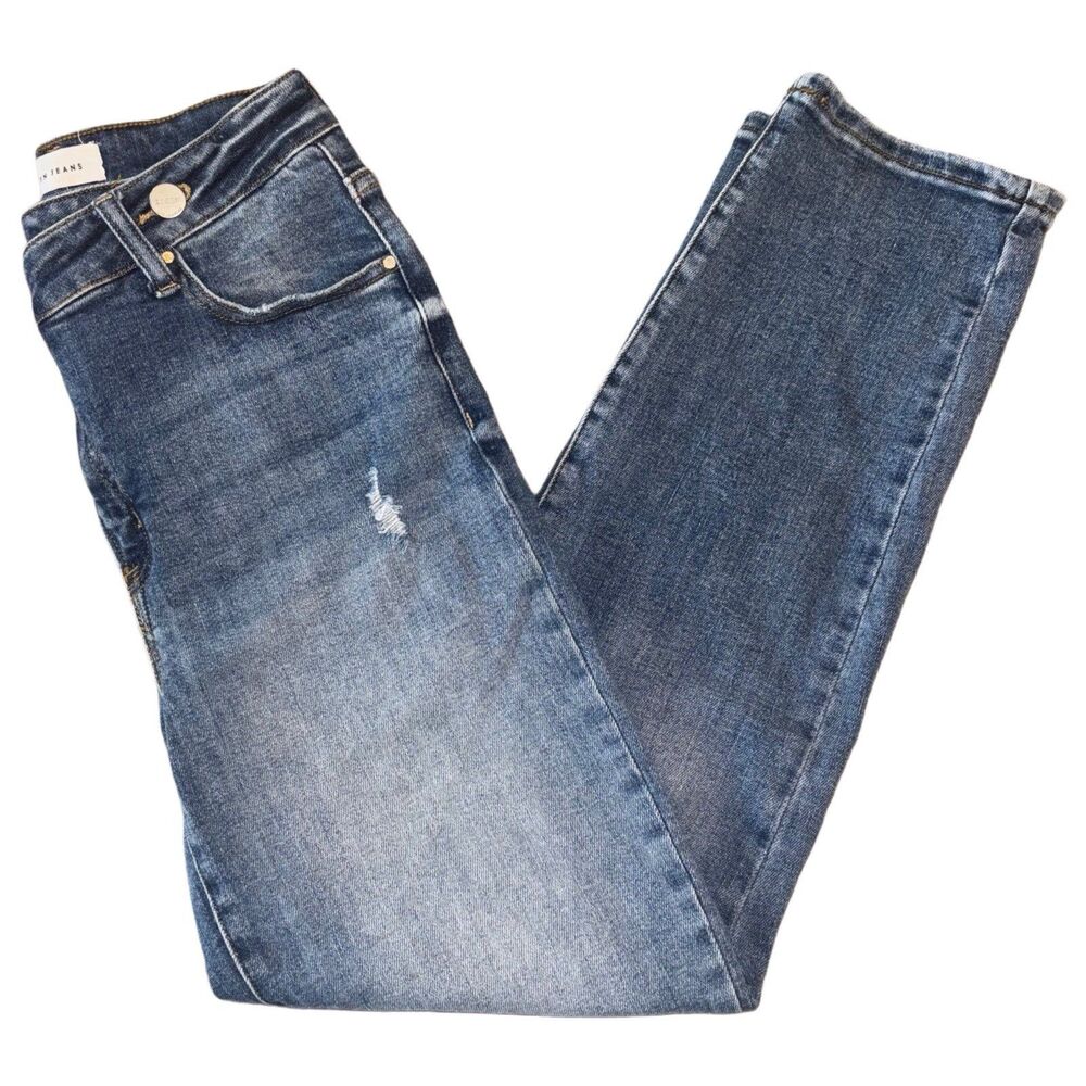 RISEN:  Women's Straight Leg Jeans